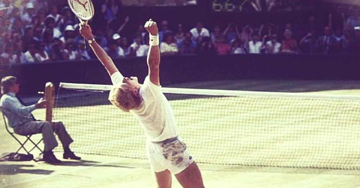 erster wimbledon sieg von boris becker erster wimbledon sieg von boris becker