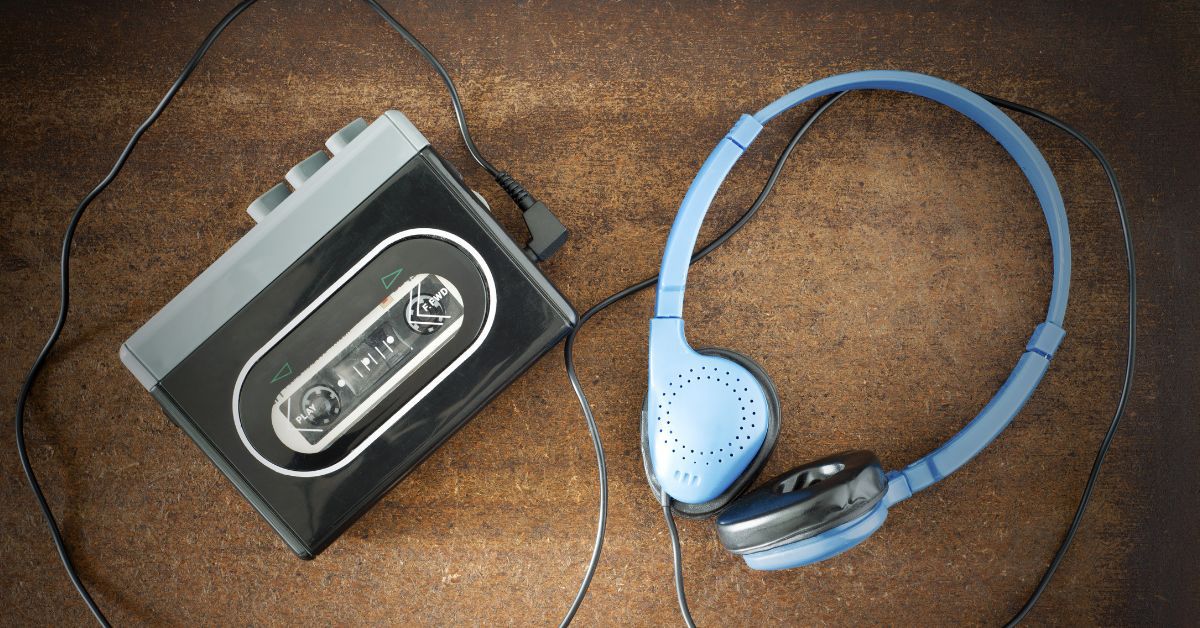 Walkman Musik Damals