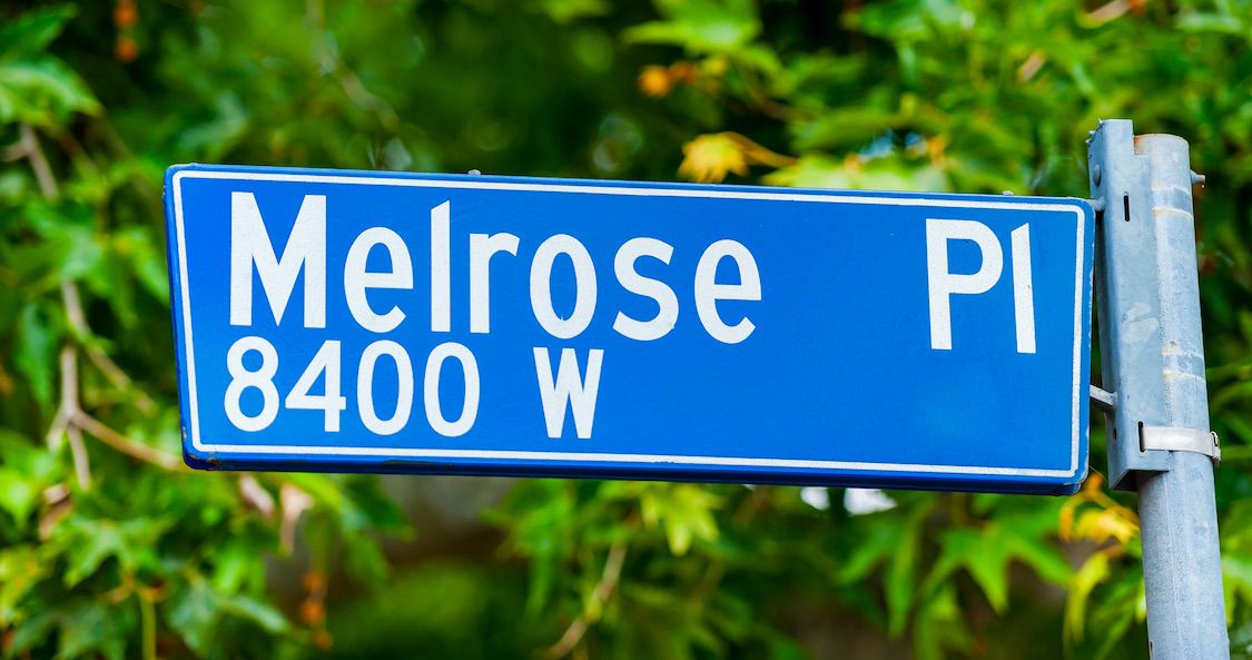 Melrose Place damals heute