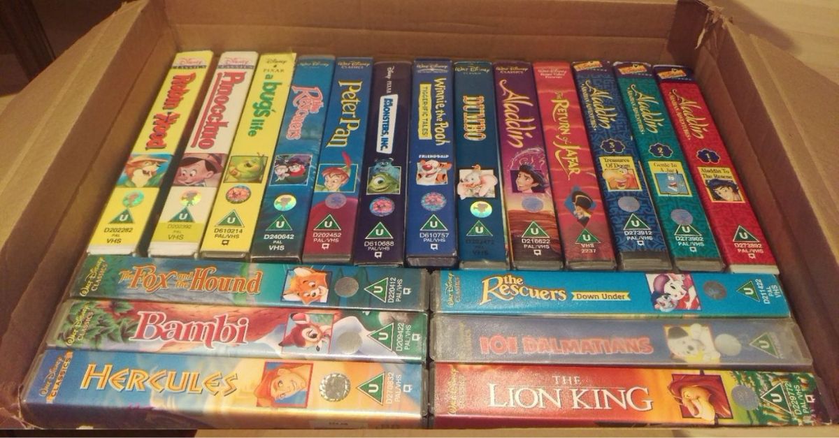 Diese VHSKassetten sind heute ein kleines Vermögen wert!