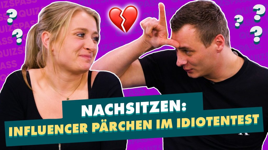 Nachsitzen für Influencer Pärchen